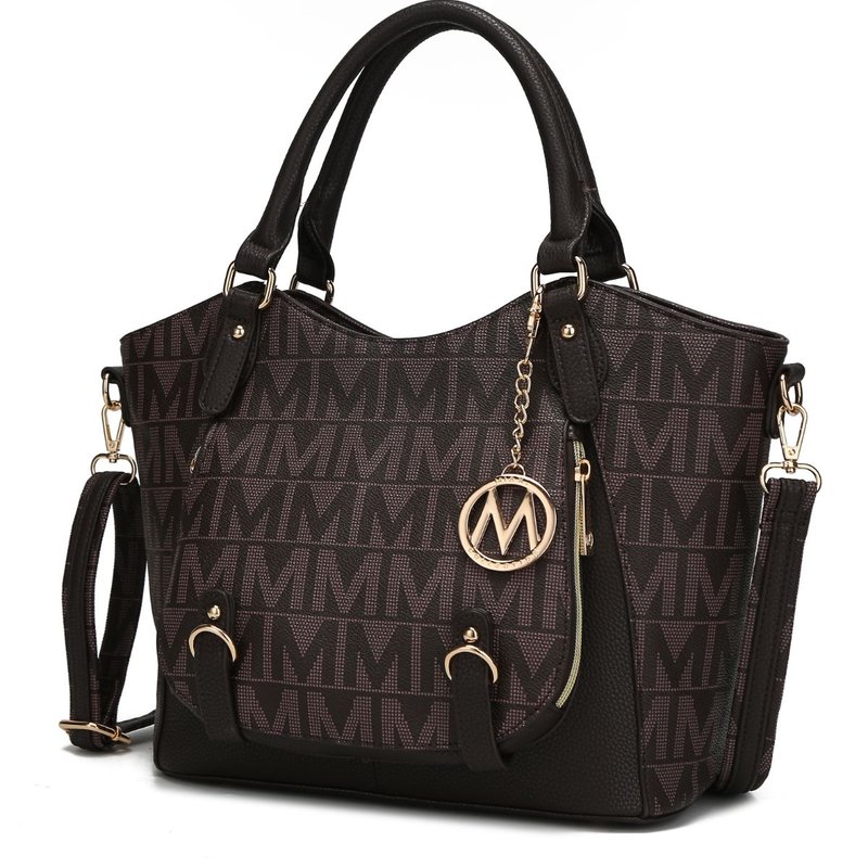 Mkf Collection By Mia K Fula Signature Satchel Bag In Brown