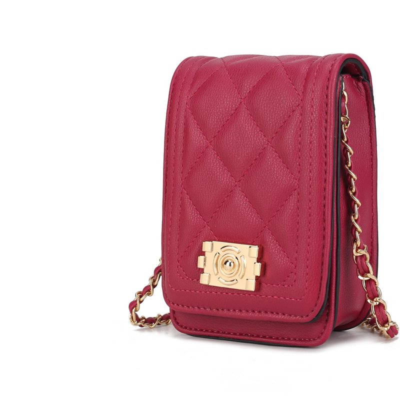 Mkf Collection By Mia K Gemma Crossbody Handbag In Pink