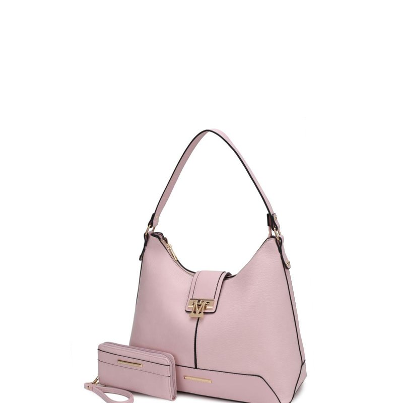 Shop Mkf Collection By Mia K Graciela Hobo Handbag In Pink