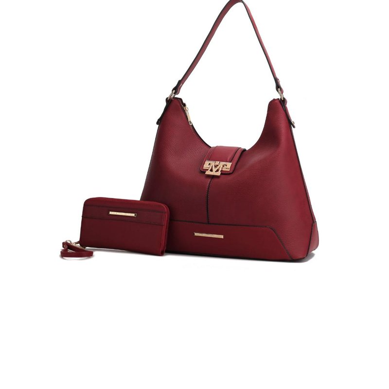 Shop Mkf Collection By Mia K Graciela Hobo Handbag In Red