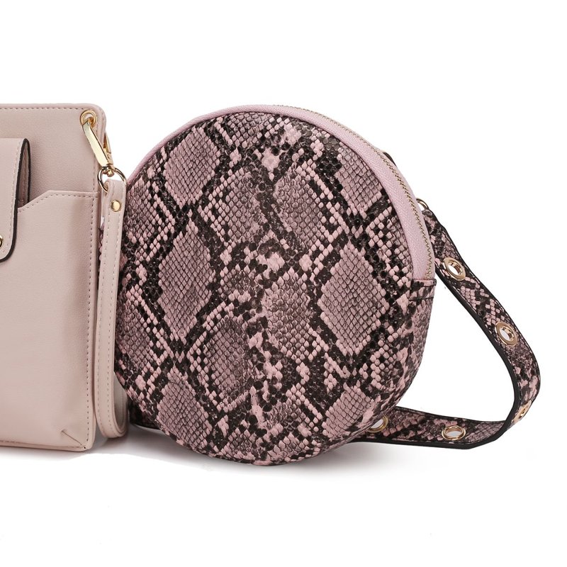 Mkf Collection By Mia K Hailey Smartphone Convertible Crossbody Bag In Pink