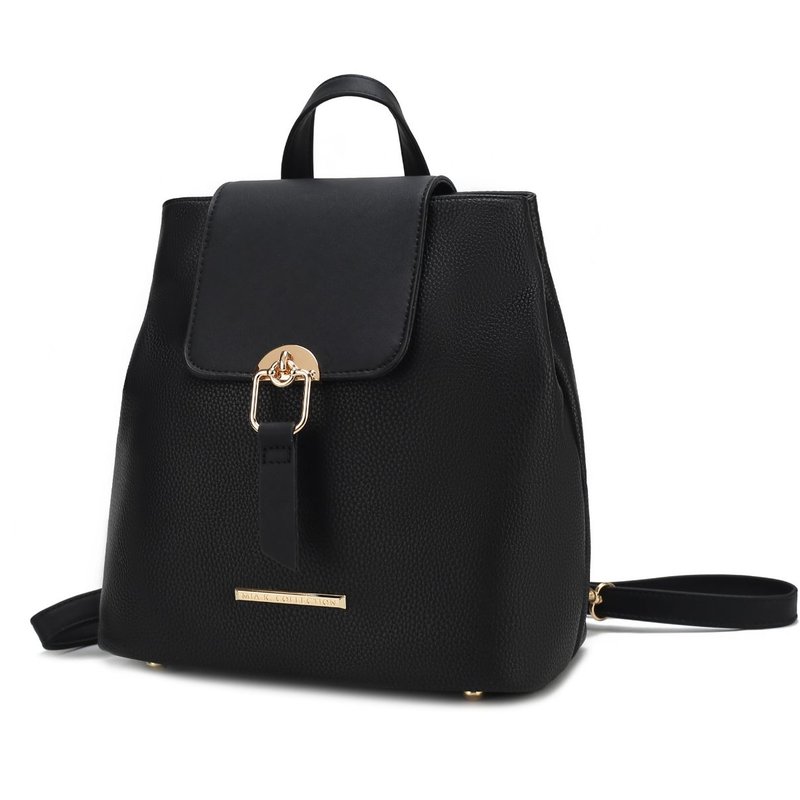 Mkf Collection By Mia K Ingrid Vegan Leather Women's Convertible Backpack In Black