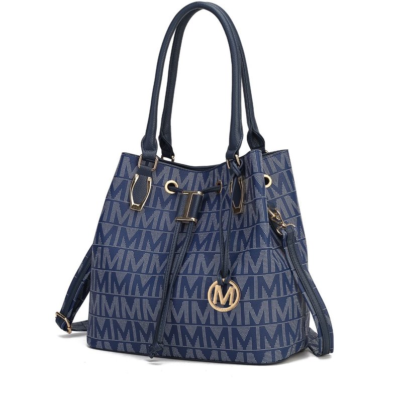 Mkf Collection By Mia K Jane Tote Handbag In Blue