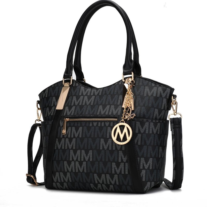 Mkf Collection By Mia K Jeneece M Signature Tote Bag In Black
