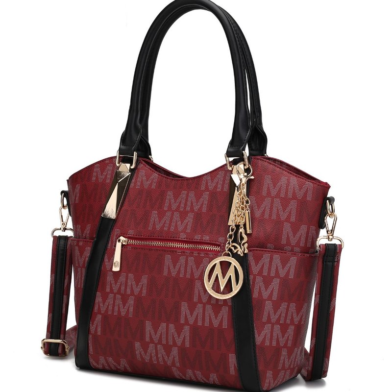 Mkf Collection By Mia K Jeneece M Signature Tote Bag In Red