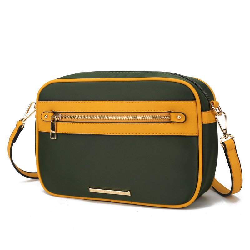 Mkf Collection By Mia K Jimena Vegan Leather Women's Shoulder Bag In Green
