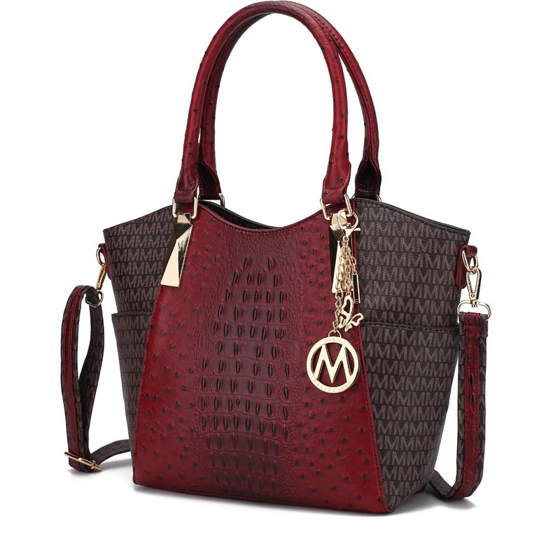 Mkf Collection By Mia K Kristal M Signature Tote Bag In Red