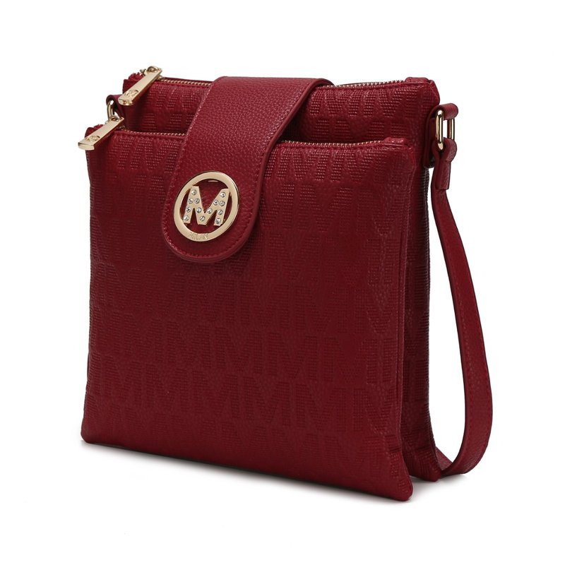 Mkf Collection By Mia K Marietta M Signature Crossbody Bag In Red