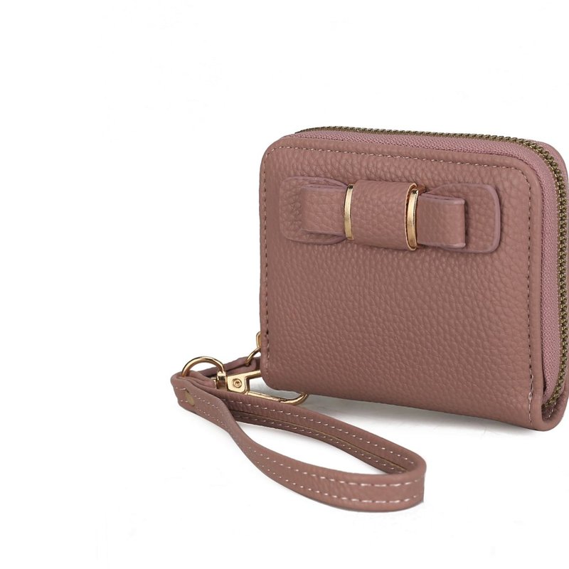 Mkf Collection By Mia K Patricia Small Wallet In Pink