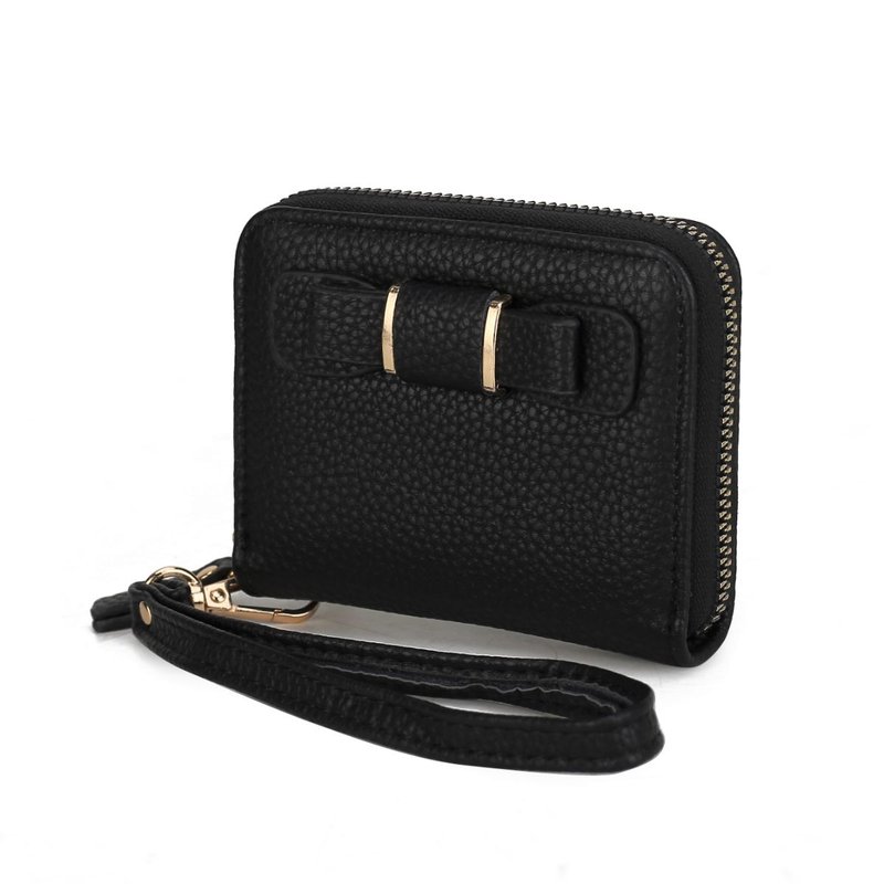 Mkf Collection By Mia K Patricia Small Wallet In Black