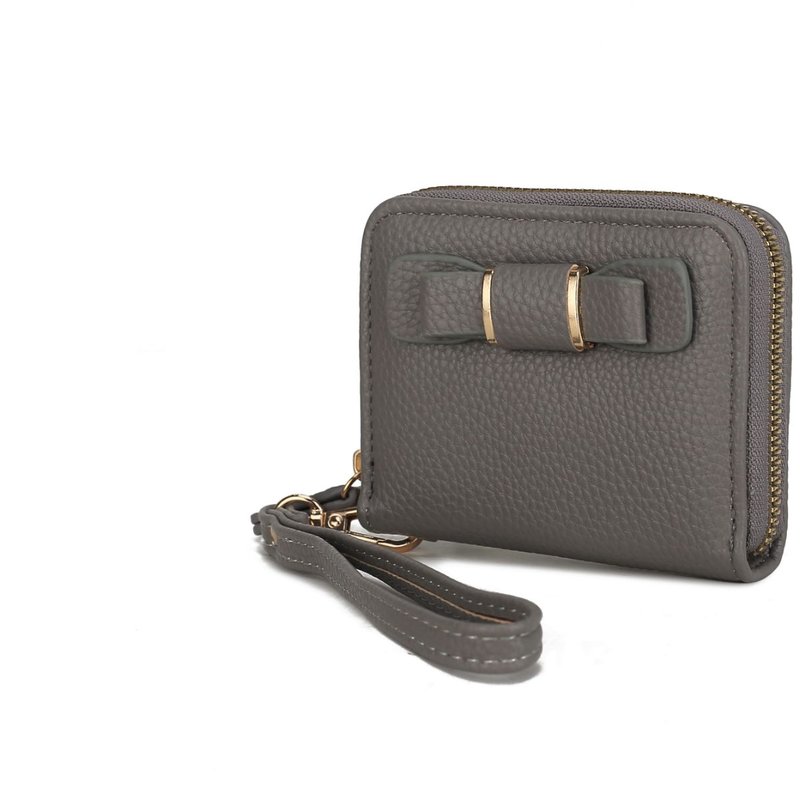 Mkf Collection By Mia K Patricia Small Wallet In Gray