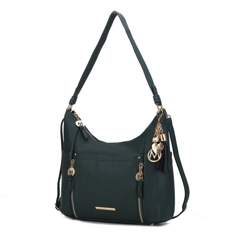 Mkf Collection By Mia K Ruby Vegan Leather Women's Shoulder Handbag In Green