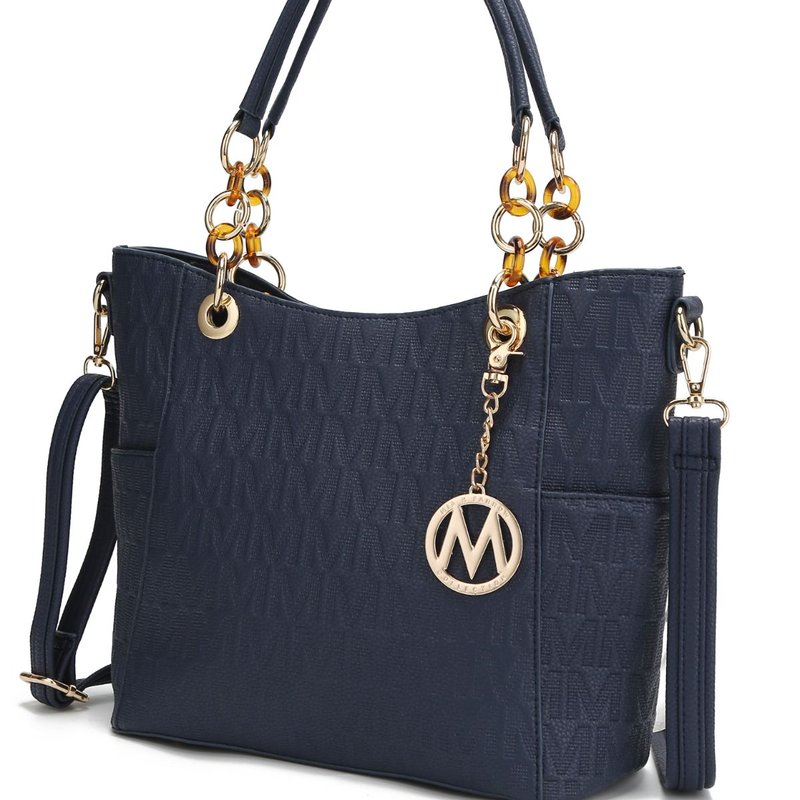 Mkf Collection By Mia K Rylee Tote Handbag In Blue