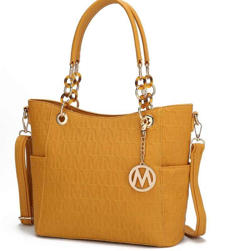 Mkf Collection By Mia K Rylee Tote Handbag In Yellow