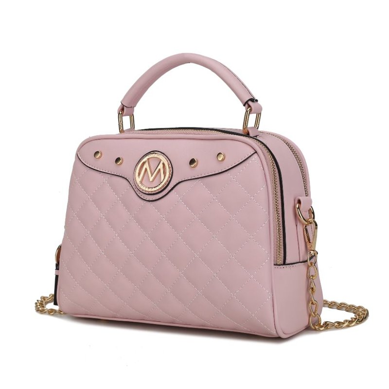 Mkf Collection By Mia K Samira Satchel Handbag In Pink