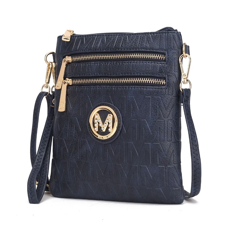 Mkf Collection By Mia K Scarlett Crossbody Handbag In Blue