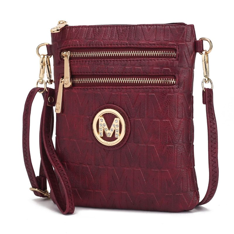 Mkf Collection By Mia K Scarlett Crossbody Handbag In Red