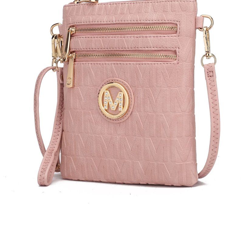 Mkf Collection By Mia K Scarlett Crossbody Handbag In Pink