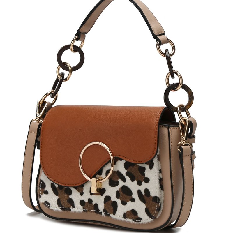 Mkf Collection By Mia K Serena Crossbody Bag For Women In Brown