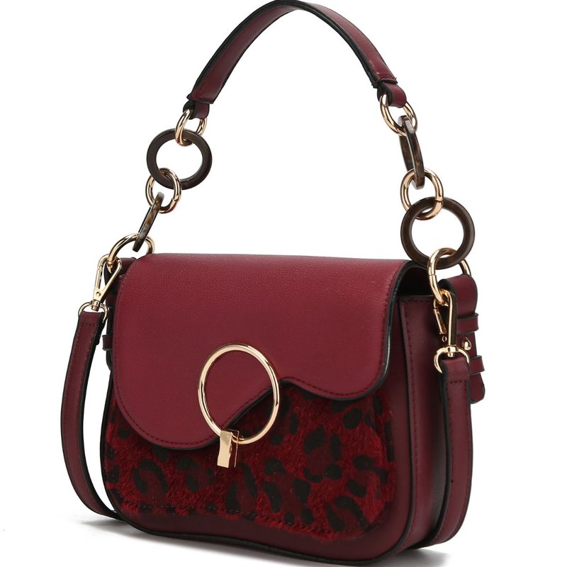Mkf Collection By Mia K Serena Crossbody Bag For Women In Red