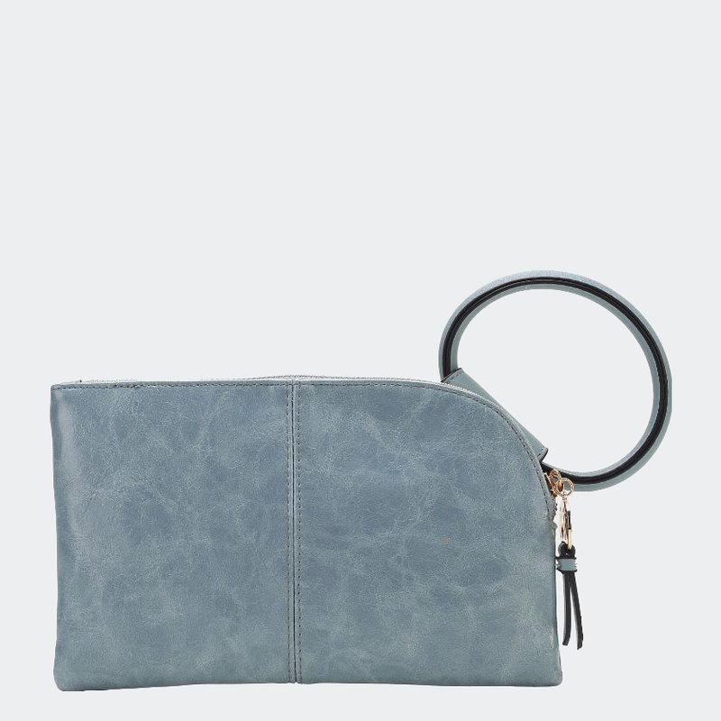 Shop Mkf Collection By Mia K Simone Vegan Leather Clutch/wristlet For Women's In Grey