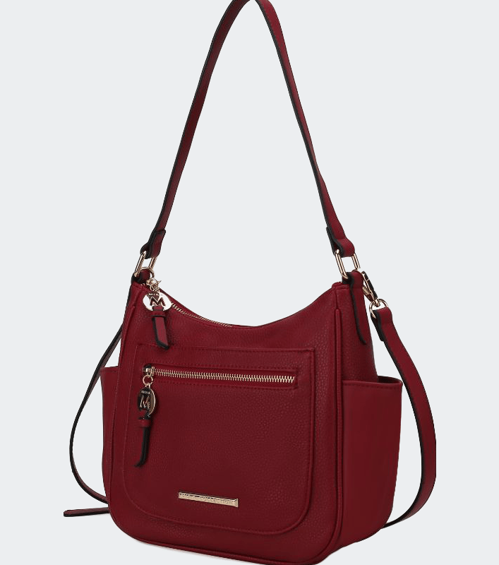 Mkf Collection By Mia K Wally Shoulder Handbag In Red