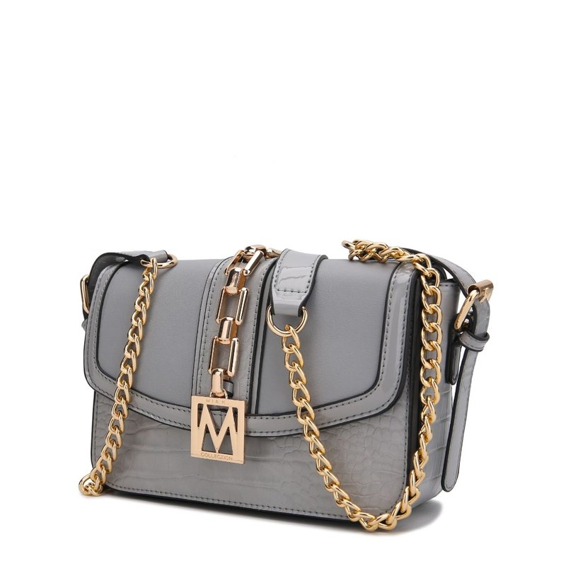 Mkf Collection By Mia K Wendalyn Crossbody Bag For Women In Grey
