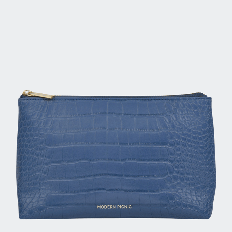 Modern Picnic The Snacker Pouch In Blue