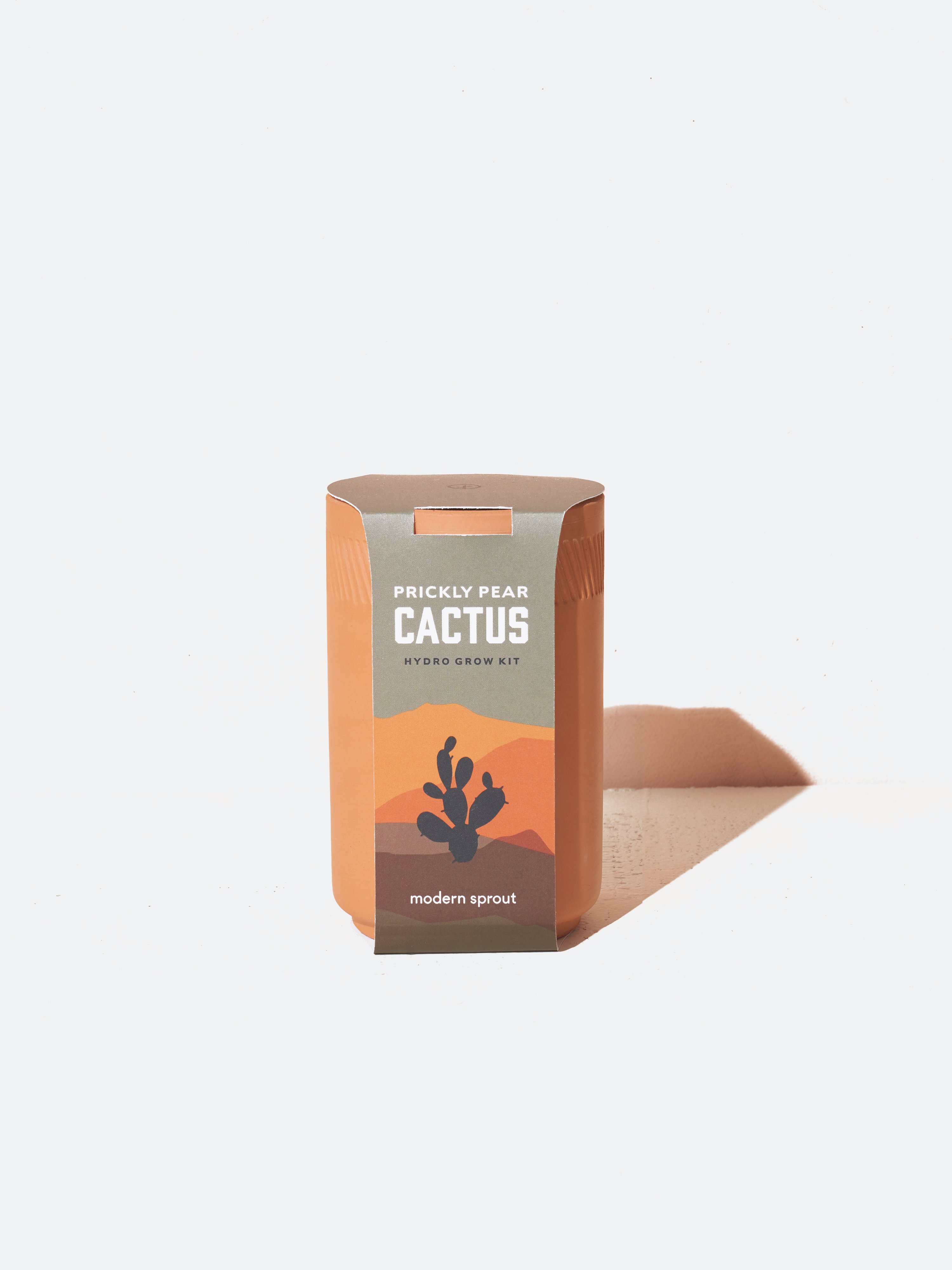 Modern Sprout Prickly Pear Cactus Terracotta Grow Kit