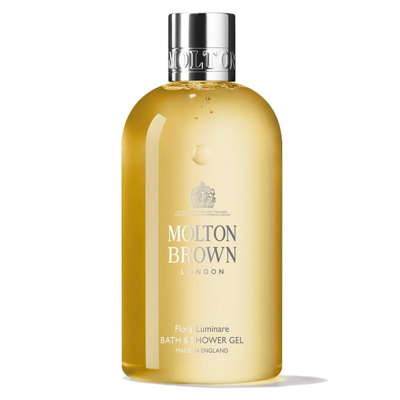Molton Brown Flora Luminare Bath And Shower Gel In White