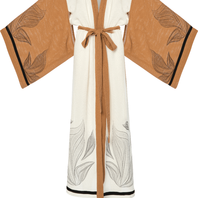 Monique Sanchi Kimono In White