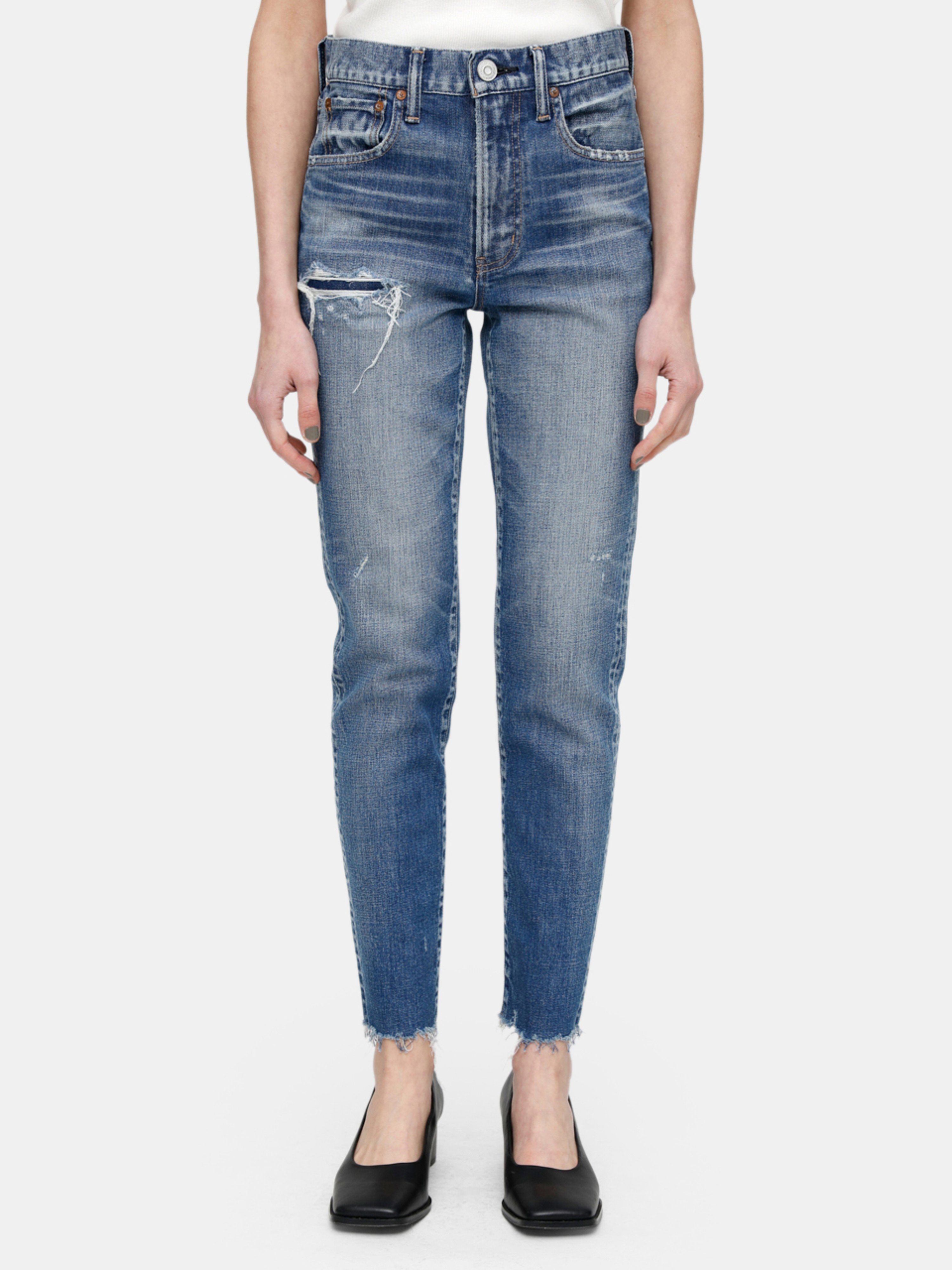 MOUSSY VINTAGE MOUSSY VINTAGE HAMMOND HIGH RISE ANKLE CUT SKINNY JEANS