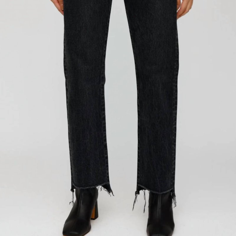 Moussy Vintage Northville Straight Jean In Black