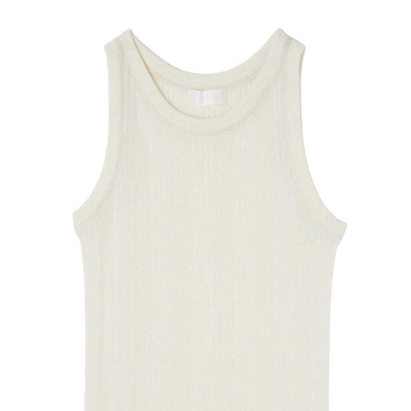 Moussy Vintage Women's Bleed Speed Tank Top In Off White