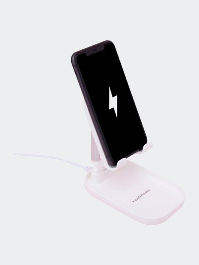Multitasky Deluxe Foldable Cell Phone Charger Stand & iPad Holder product