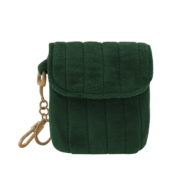 Mytagalongs Coin Pouch With Key Chain In Green