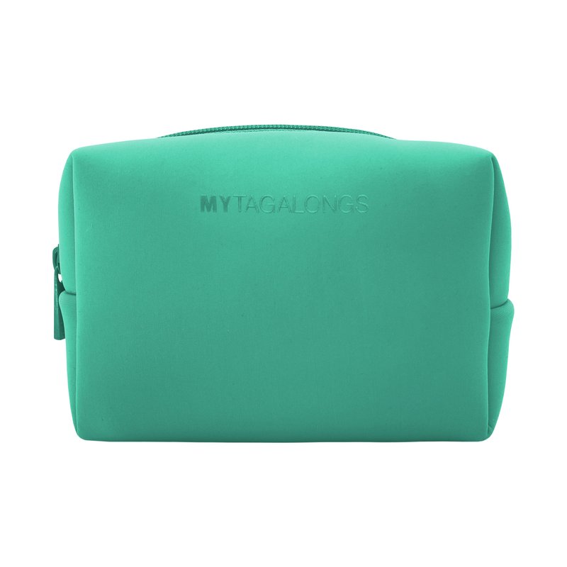Mytagalongs Must Have Mini Neoprene Cosmetic Case In Green