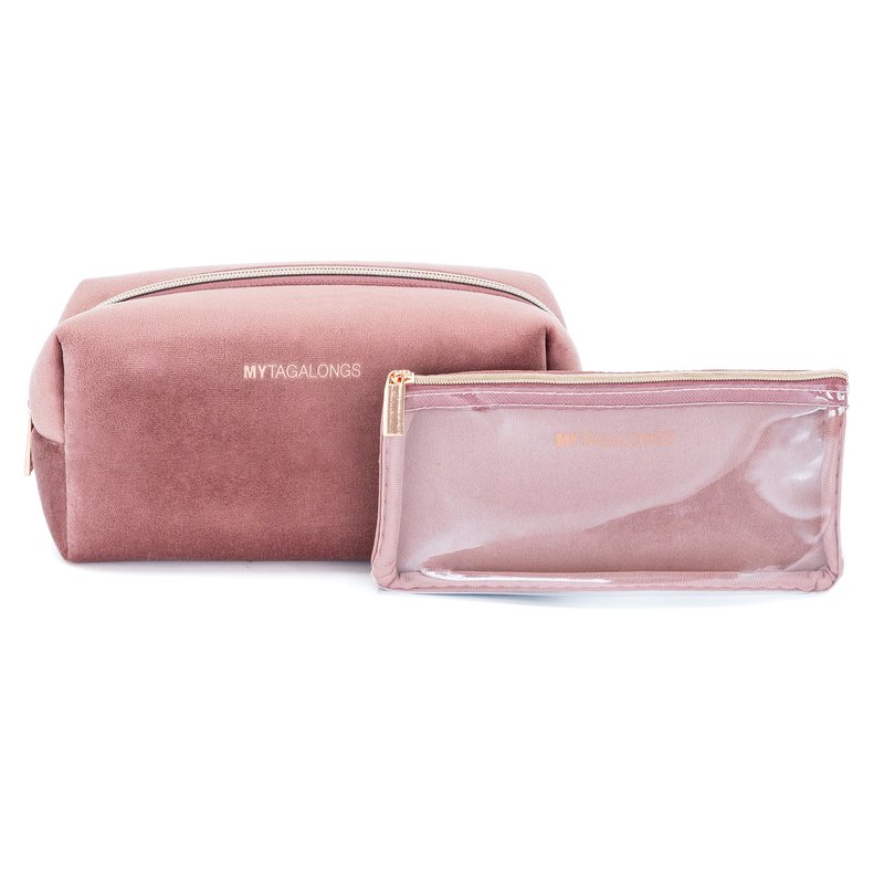 Mytagalongs Medium Loaf With Brush Pouch In Pink