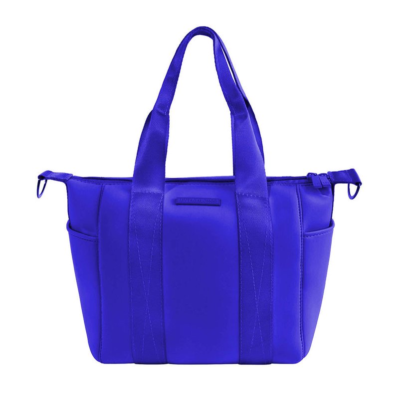 Mytagalongs Mini Commuter Neoprene Tote Bag In Blue