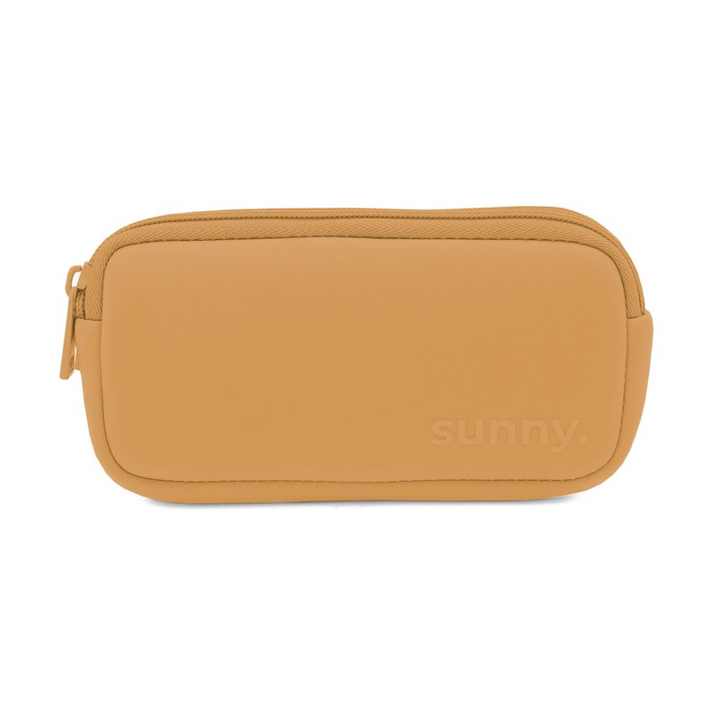 Shop Mytagalongs The Double Eyeglass Case In Brown