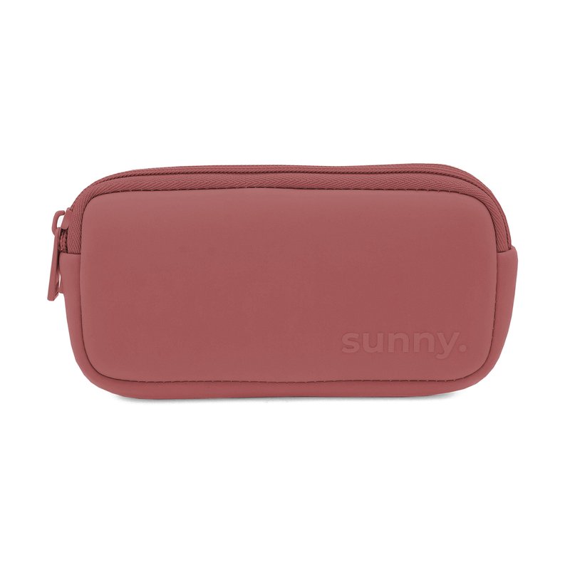 Shop Mytagalongs The Double Eyeglass Case In Red