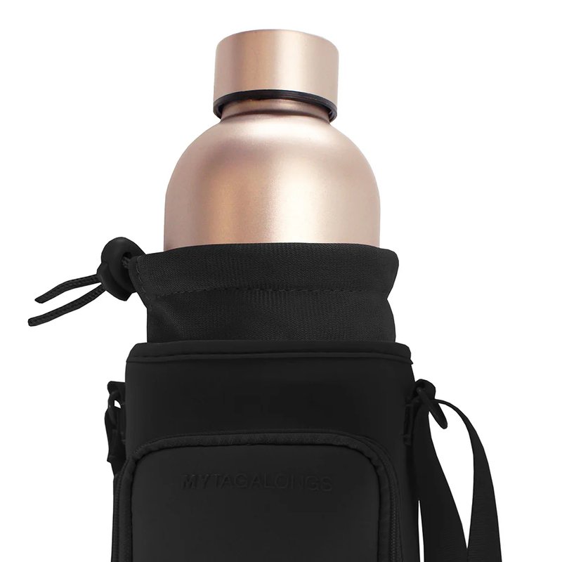Shop Mytagalongs Water Bottle Holder And Crossbody In Pink