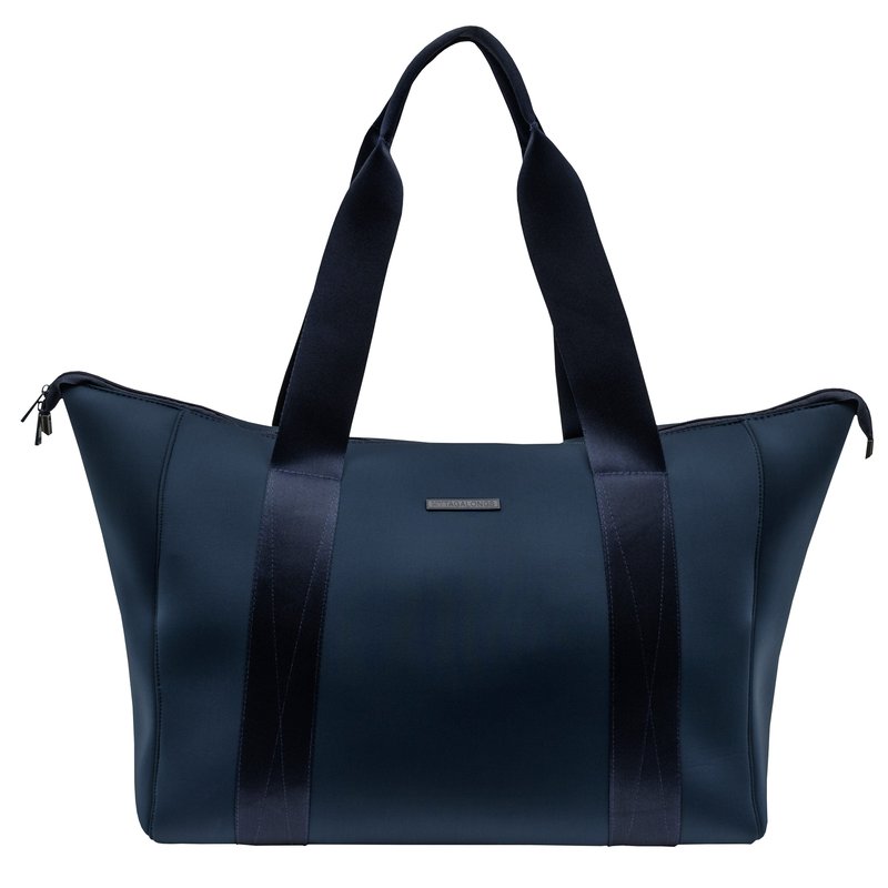 Mytagalongs Weekender Handbags In Blue