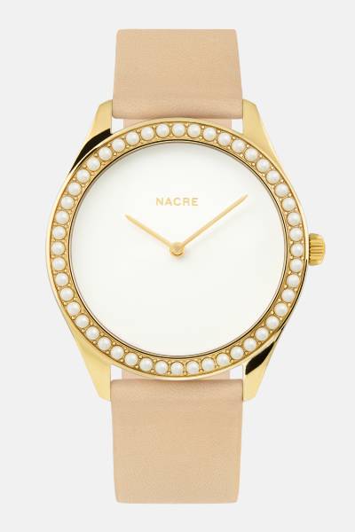 Nacre Lune 48 Watch In Brown