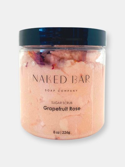 Naked Bar Soap Co. Grapefruit Rose Sugar Scrub product
