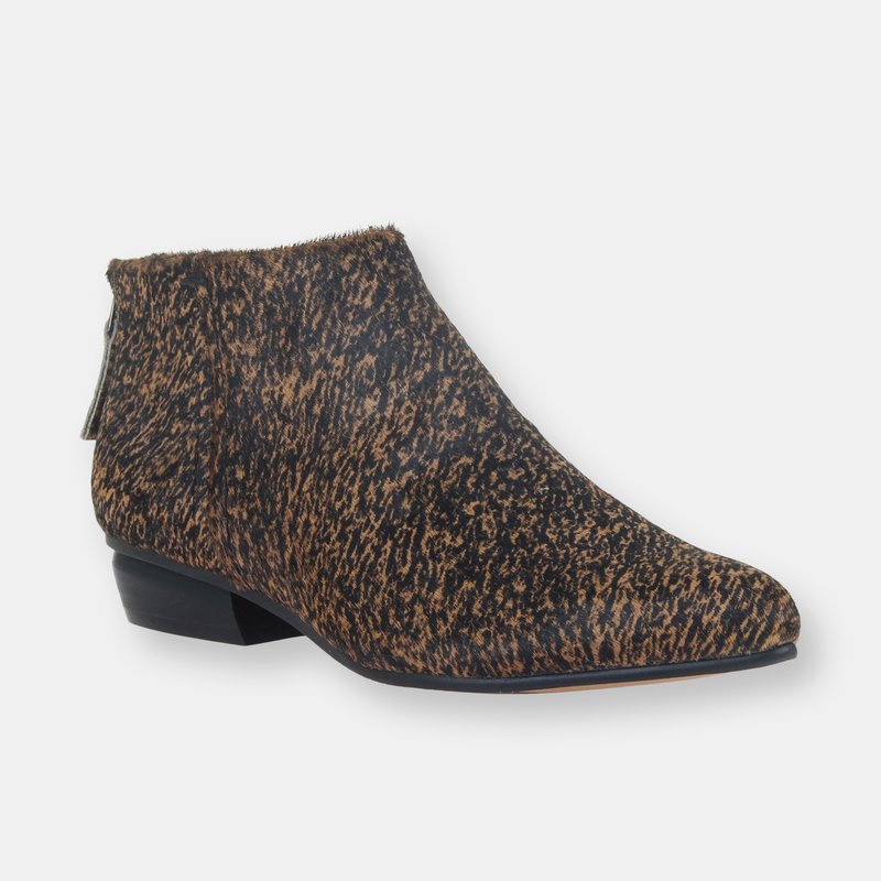 Naked Feet Chi Heeled Ankle Boots In Brown