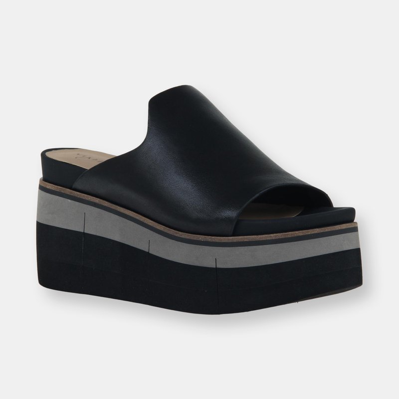 Shop Naked Feet Flow Platform Sandals In Black