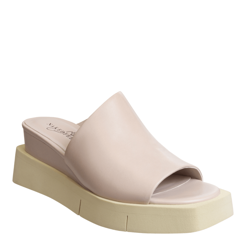 Shop Naked Feet Infinity Wedge Sandals In Pink