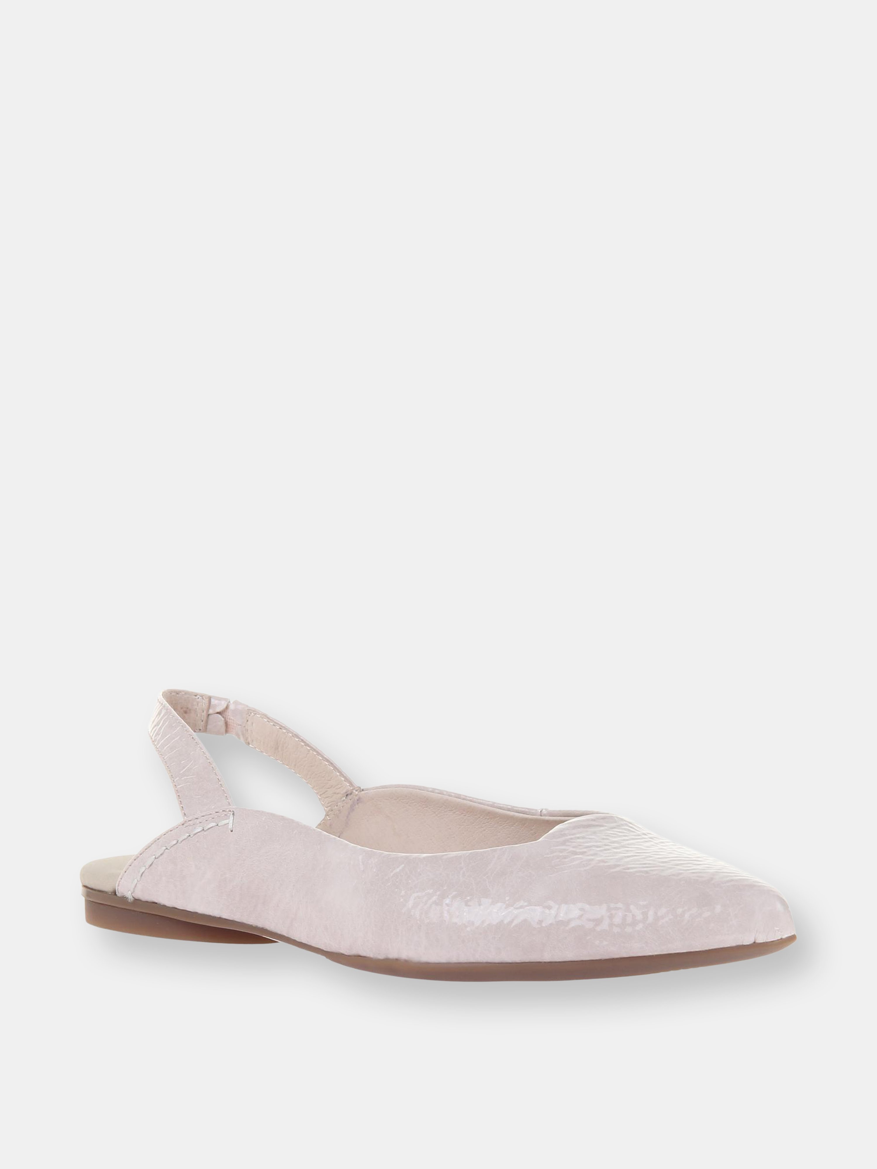 Naked Feet Leva Slingback Flats In Pink