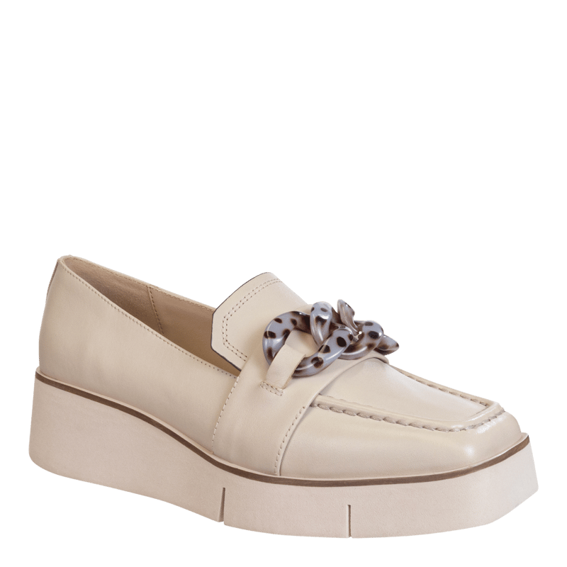 Shop Naked Feet Privy Platform Loafers In White